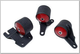 Innovative 90-93 Integra B-Series Black Steel Mounts 60A Bushings - 19351-60A