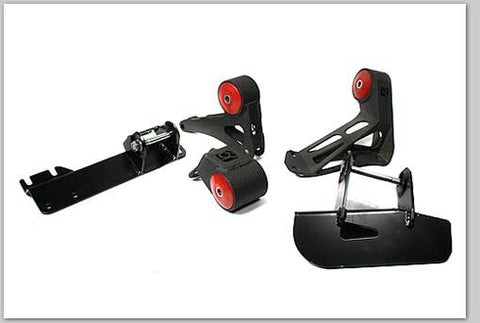 Innovative 88-91 Civic K-Series Black Steel Mounts 85A Bushings - 99150-85A