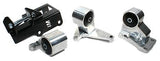 Innovative 92-95 Civic H-Series Black Aluminum Mounts 85A Bushings - B29550-85A-BA