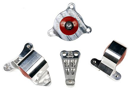 Innovative 02-06 Acura RSX K-Series Silver Aluminum Mounts 75A Bushings (Not K24 Trans) - B90650-75A