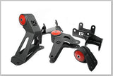 Innovative 94-01 Integra K-Series Black Steel Mounts 75A Bushings (Not K24 Trans) - 90150-75A