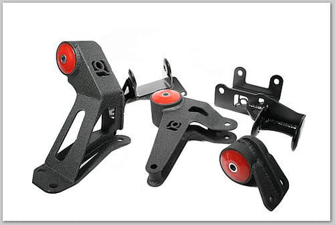 Innovative 94-01 Integra K-Series Black Steel Mounts 75A Bushings (Not K24 Trans) - 90150-75A