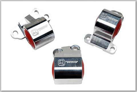 Innovative 92-95 Civic B/D Series Black Aluminum Mounts 60A Bushings (2 Bolt) - B19550-60A-BA