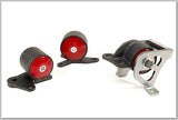 Innovative 96-00 Civic B/D Series Black Steel Mounts 85A Bushings (2 Bolt) - 10050-85A
