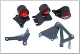 Innovative 90-93 Integra B-Series Black Steel Mounts 60A Bushings (Cable to Hydro Conversion) - 49351-60A