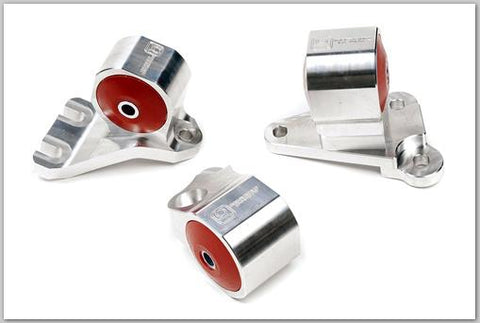Innovative 90-91/92-93 Acura Integra GS-R Silver Aluminum Billet Mount Kit 85A Bushings (Cable) - B19350-85A