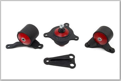 Innovative 02-05 Civic K-Series Black Steel Mounts 75A Bushings (Not K24 Trans) - 90650-75A