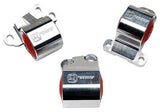 Innovative 92-95 Civic B/D Series Black Aluminum Mounts 75A Bushings (2 Bolt) - B19550-75A-BA