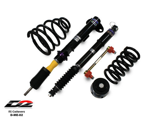 D2 Racing - (RS Coilovers) - C Class, RWD INCL AMG - D-ME-02