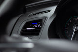 P3 Analog Gauge - Buick Regal / Opel Insignia (2008-2017) Left Hand Drive, Blue / White, Pre-installed in OEM Vent (BLACK)