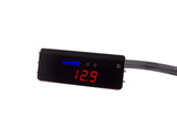 P3 Analog Gauge - VW Mk4 (1997-2004) Right Hand Drive, Blue bars / Red digits