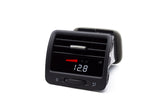 P3 Analog Gauge - VW Mk5 (2005-2009) Right Hand Drive, Red bars / White digits, Pre-installed in OEM Vent