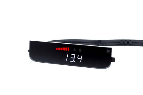 P3 Analog Gauge - VW Mk6 (2009-2013) Left Hand Drive, Red bars / White digits