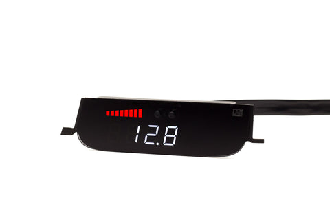 P3 Analog Gauge - VW EOS/Scirocco (2009-2018) Right Hand Drive, Red bars / White digits