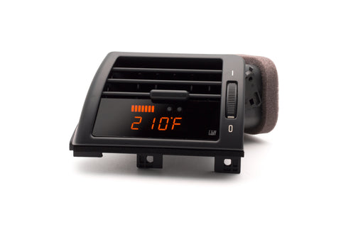 P3 V2 OBD2 Multi-Gauge - BMW E46 (1997-2006) Right hand drive, Pre-installed in OEM Vent