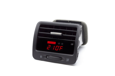 P3 V2 OBD2 Multi-Gauge - VW Mk5 TDI (2005-2009) Left hand drive, Golf TDI / Jetta TDI, Pre-installed in OEM Vent