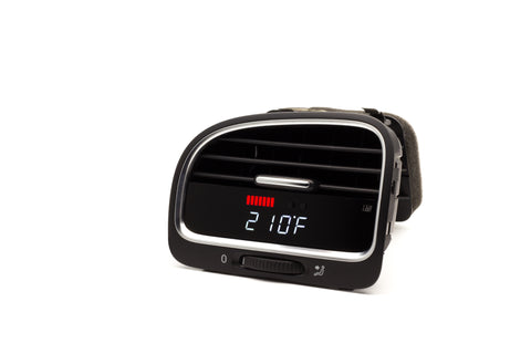P3 V2 OBD2 Multi-Gauge - VW Mk6 TDI (2009-2013) Right hand drive, Golf TDI, Pre-installed in OEM Vent