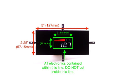 P3 DIY Analog Gauge (All Models / All Years) Can be custom-fitted to any vehicle by customer