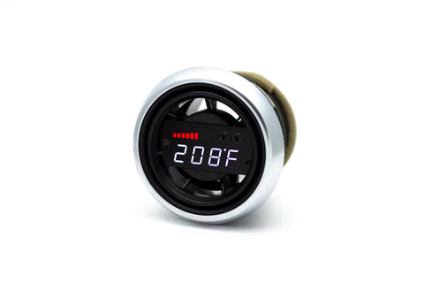 P3 V3 OBD2 - Fiat 124 Spider (2016-2019) Universal, Pre-installed in OEM Vent (SILVER TRIM)